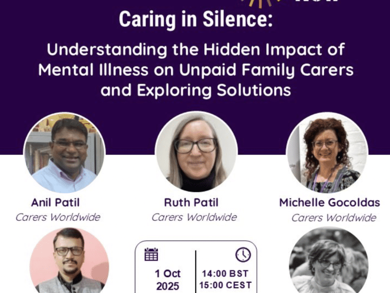 Caring in Silence: Understanding the Hidden Impact of Mental Illness on Unpaid Family Carers and Exploring Solutions in South Asia